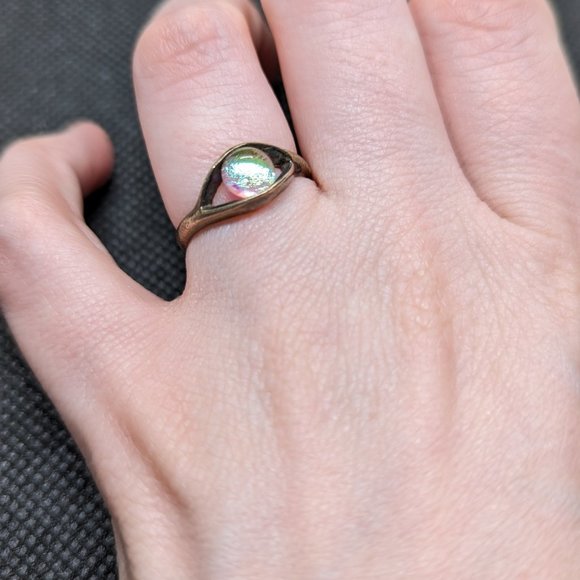 Costume ring goth size 6 - Picture 3 of 3